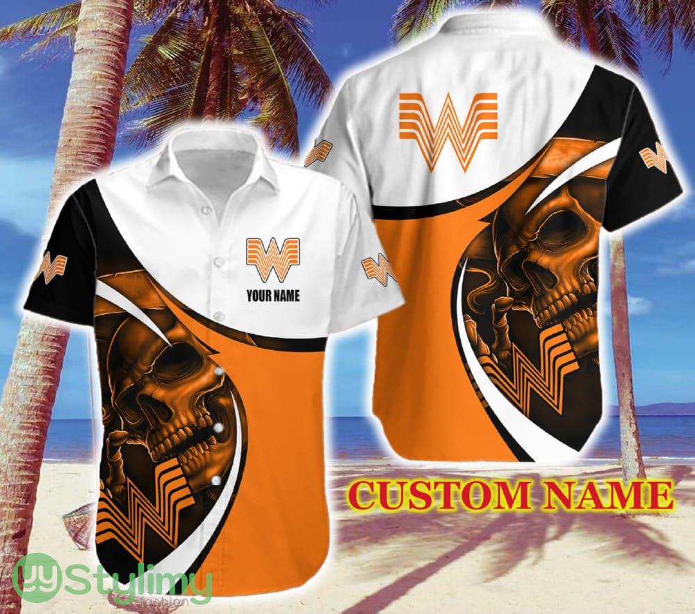 Whataburger Limited Edition Logo Brand Hawaiian Shirt Skull Gift Summer Custom Name 2 Whataburger Limited Edition Logo Brand Hawaiian Shirt Skull Gift Summer Custom Name - Whataburger Limited Edition Logo Brand Hawaiian Shirt Skull Gift Summer Custom Name