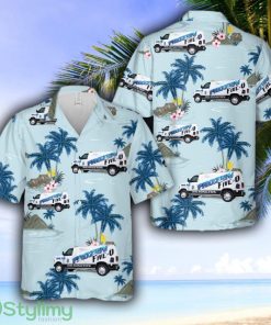 Wilmington, NC Police Department, ice cream truck Frozen Five-O Hawaiian Shirt - Wilmington, NC Police Department, ice cream truck Frozen Five-O Hawaiian Shirt