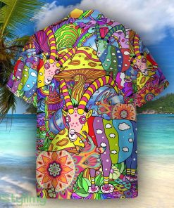 World Of Goats Hippie Unisex Short Sleeve Shirts Hawaiian Shirt For Men Women Product Photo 2