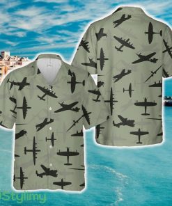 WW2 Aircraft Hawaiian Shirt - WW2 Aircraft Hawaiian Shirt
