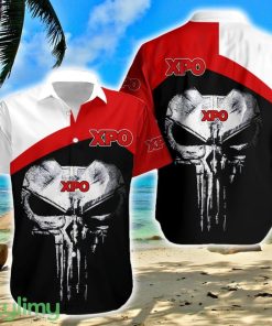 XPO Logo Brand Hawaiian Shirt Skull Gift Summer - XPO Logo Brand Hawaiian Shirt Skull Gift Summer