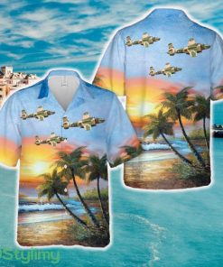 Yellow Rose North American B-25 Mitchell, WWII Hawaiian Shirt - Yellow Rose North American B-25 Mitchell, WWII Hawaiian Shirt