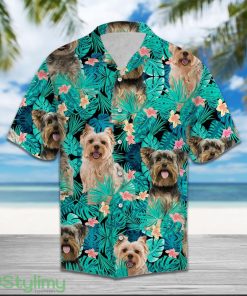 Yorkshire Terrier Tropical 3D Aloha Hawaiian Shirt For Men And Women Product Photo 1