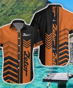Zetor Orange Hawaiian Shirt Custom Name For Car Lover Product Photo 1