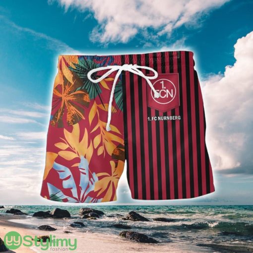 1. FC Nurnberg Aloha 3D Hawaiian Shirt And Shorts Summer Vacation Gift Product Photo 2