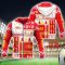 1. FC Union Berlin Custom Name Full Printed 3D Hoodie Christmas Pattern Unisex Hoodie Product Photo 2