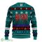 Acdc Ugly Christmas Sweater Blue Green For Men And Women 3D Printed Product Photo 2