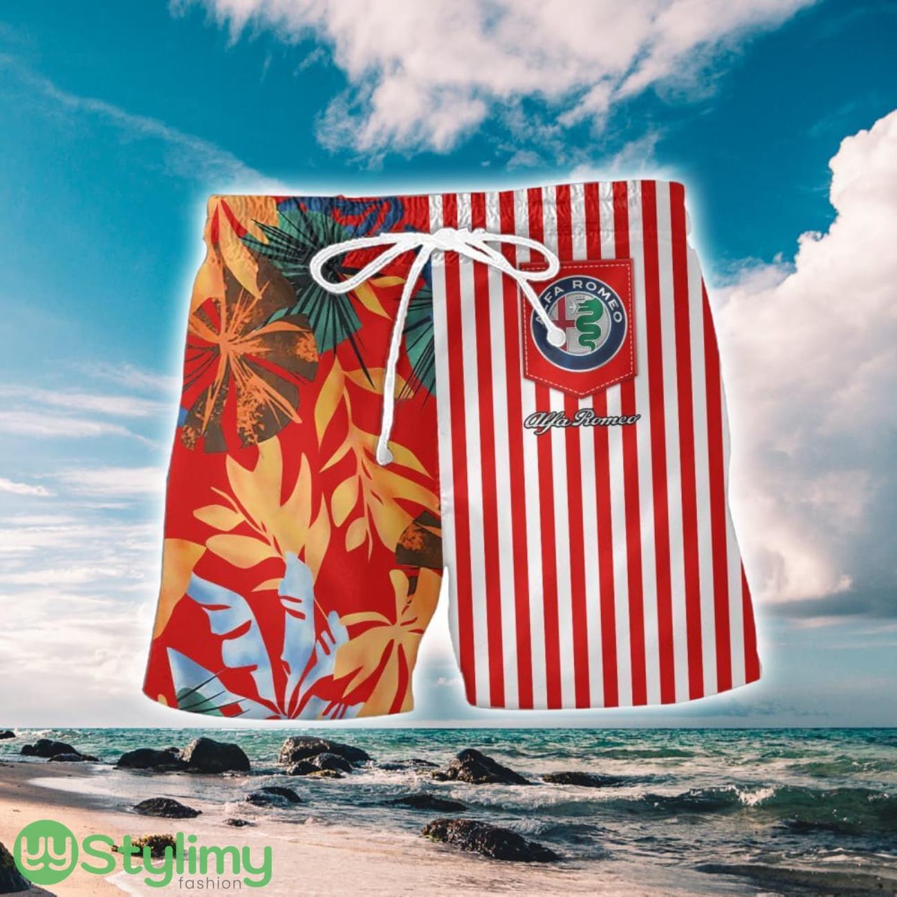 Alfa Romeo Aloha 3D Hawaiian Shirt And Shorts Summer Vacation Gift 2 Alfa Romeo Aloha 3D Hawaiian Shirt And Shorts Summer Vacation Gift Product Photo 2