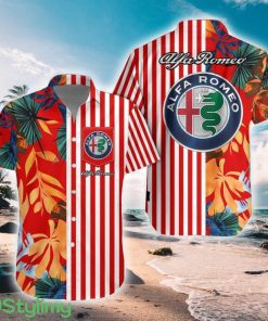 Alfa Romeo Aloha 3D Hawaiian Shirt And Shorts Summer Vacation Gift Product Photo 1