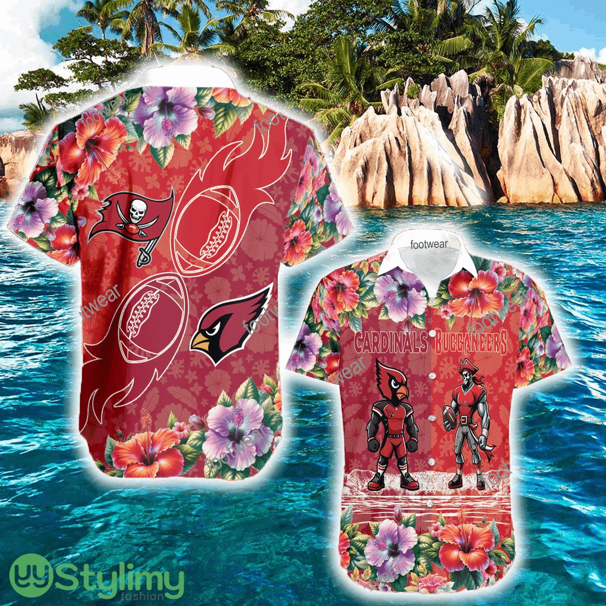 Arizona Cardinals VS Tampa Bay Buccaneers Vintage New Beach Hawaiian Shirt Gift For Fans 2 Arizona Cardinals VS Tampa Bay Buccaneers Vintage New Beach Hawaiian Shirt Gift For Fans - Arizona Cardinals VS Tampa Bay Buccaneers Vintage New Beach Hawaiian Shirt Gift For Fans