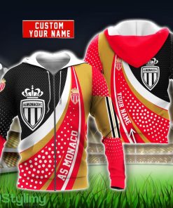 AS Monaco AOP Hoodie Custom Name Unisex Hoodie Zip Hoodie For Men And Women Product Photo 1