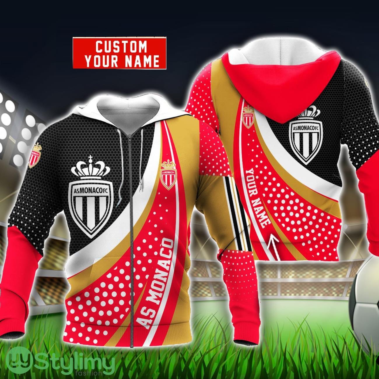 AS Monaco AOP Hoodie Custom Name Unisex Hoodie Zip Hoodie For Men And Women 7 AS Monaco AOP Hoodie Custom Name Unisex Hoodie Zip Hoodie For Men And Women Product Photo 1