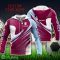 Aston Villa 3D Hoodie All Over Printed Limited For Fans Personalized Name Unisex Hoodie Product Photo 2