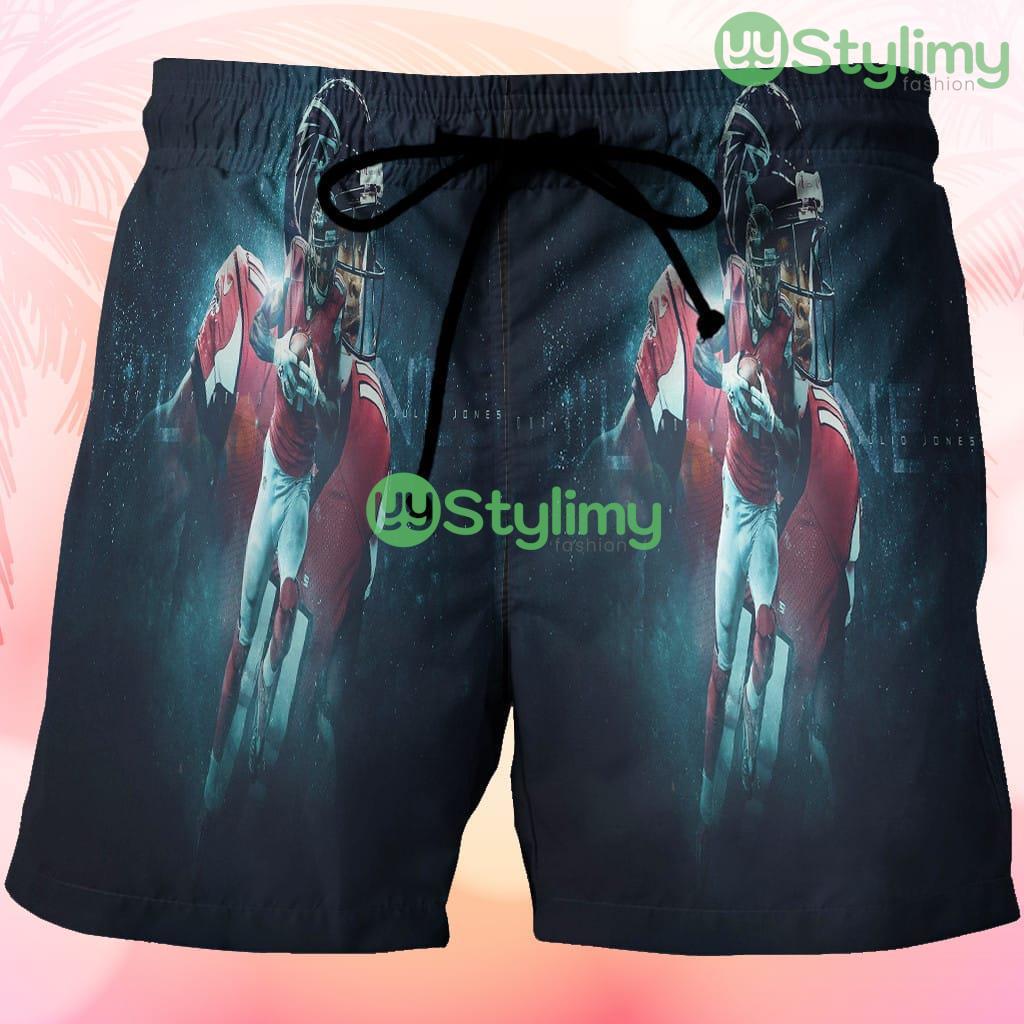Atlanta Falcons Julio Jones 11 v8 Beach Hawaiian Shorts For Men Trending Summer 3 Atlanta Falcons Julio Jones 11 v8 Beach Hawaiian Shorts For Men Trending Summer Product Photo 1