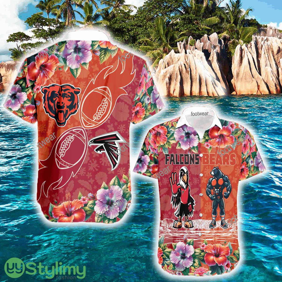 Atlanta Falcons VS Chicago Bears Casual New AOP Hawaiian Shirt For Men And Women 2 Atlanta Falcons VS Chicago Bears Casual New AOP Hawaiian Shirt For Men And Women - Atlanta Falcons VS Chicago Bears Casual New AOP Hawaiian Shirt For Men And Women
