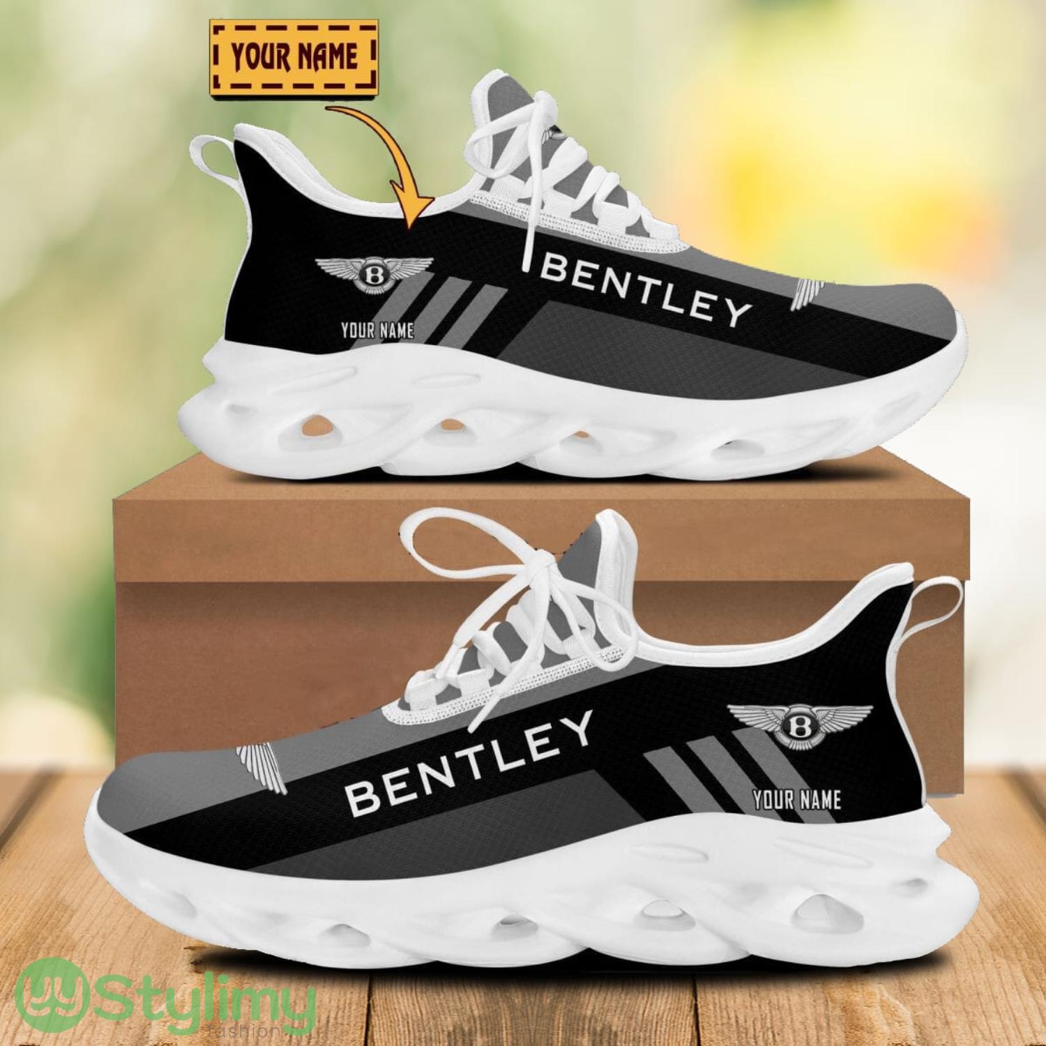 Bentley Personalized Name Max Soul Shoes Car Logo Running Sneakers For Men And Women 2 Bentley Personalized Name Max Soul Shoes Car Logo Running Sneakers For Men And Women Product Photo 2