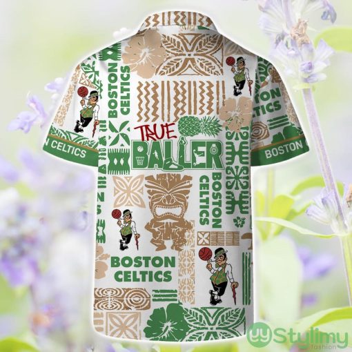 Boston Celtics National Basketball Association NBA Fans Hawaiian Shirt And Shorts Product Photo 2