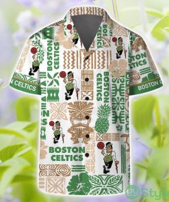 Boston Celtics National Basketball Association NBA Fans Hawaiian Shirt And Shorts Product Photo 1
