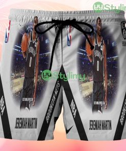 Brooklyn Nets Jeremiah Martin1 Beach Hawaiian Shorts For Men Trending Summer Product Photo 1
