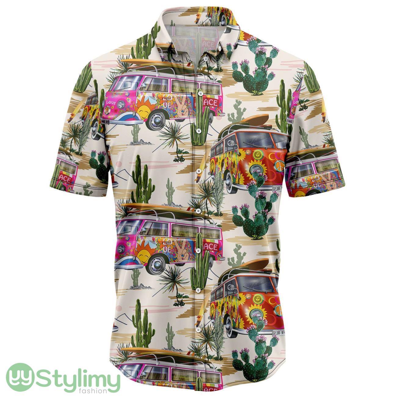 Cactus Hippie Aloha Hawaiian Shirt Beach Summer Gift 2 Cactus Hippie Aloha Hawaiian Shirt Beach Summer Gift Product Photo 1