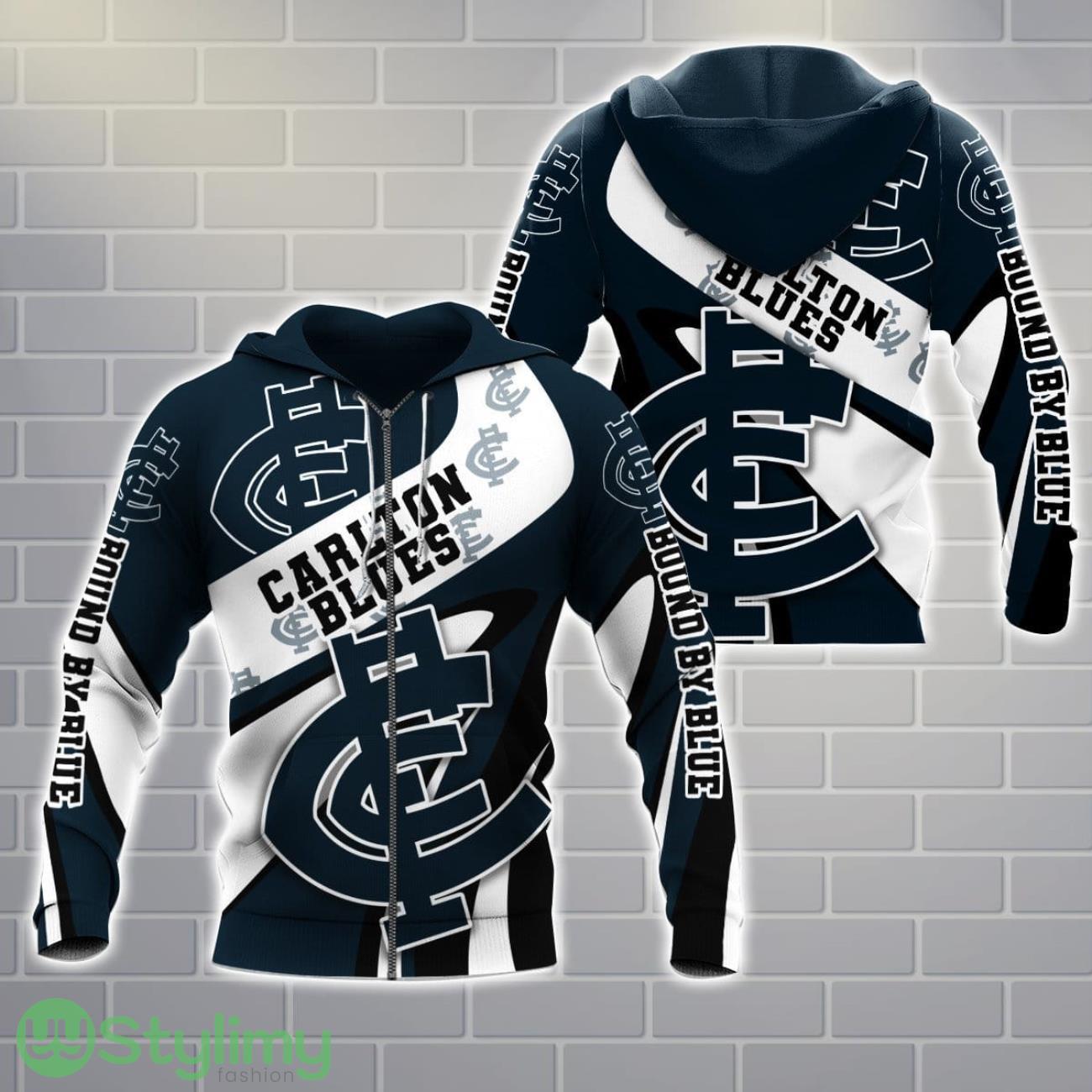 Carlton Blues Bound By Blue 3D Hoodie Zip Hoodie For Fans All Over Printed Unisex Hoodie 8 Carlton Blues Bound By Blue 3D Hoodie Zip Hoodie For Fans All Over Printed Unisex Hoodie Product Photo 2
