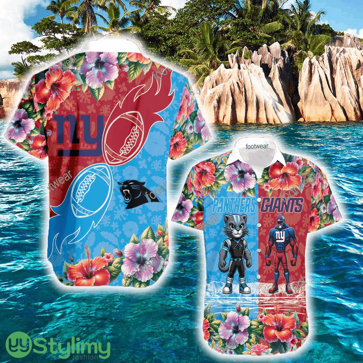 Carolina Panthers VS New York Giants Bulk 3D Hawaiian Shirt Gift For Fans 2 Carolina Panthers VS New York Giants Bulk 3D Hawaiian Shirt Gift For Fans - Carolina Panthers VS New York Giants Bulk 3D Hawaiian Shirt Gift For Fans