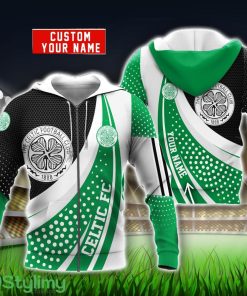 Celtic FC AOP Hoodie Custom Name Unisex Hoodie Zip Hoodie For Men And Women Product Photo 1