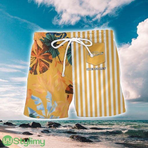 Chevrolet Aloha 3D Hawaiian Shirt And Shorts Summer Vacation Gift Product Photo 2