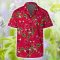 Chicago Bulls Cute Flower Hibiscus Tropical Hawaiian Shirt And Shorts Product Photo 2