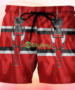 Chicago Bulls Emblem v13 Beach Hawaiian Shorts For Men Trending Summer Product Photo 1