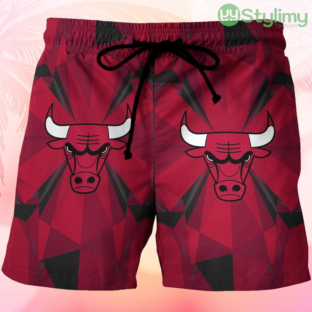 Chicago Bulls Emblem v7 Beach Hawaiian Shorts For Men Trending Summer 3 Chicago Bulls Emblem v7 Beach Hawaiian Shorts For Men Trending Summer Product Photo 1