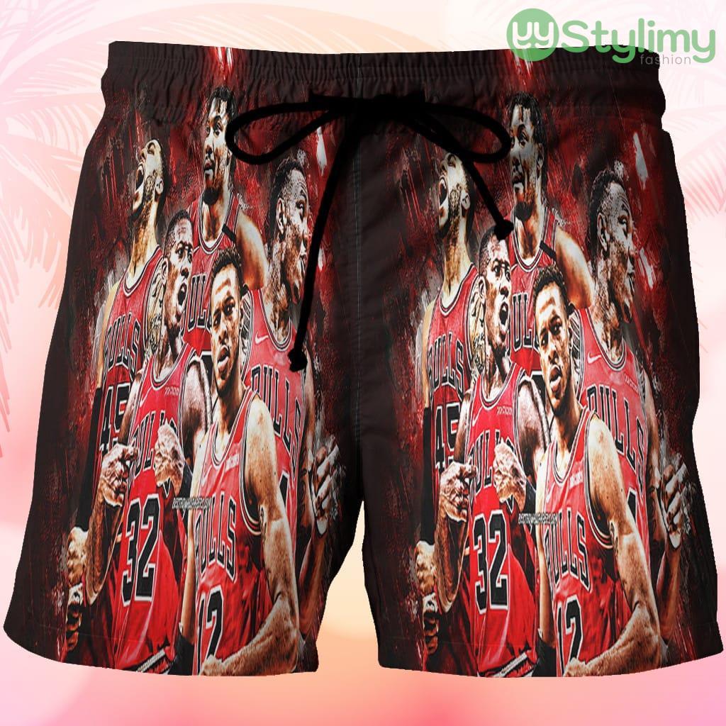 Chicago Bulls Players p2 Beach Hawaiian Shorts For Men Trending Summer 3 Chicago Bulls Players p2 Beach Hawaiian Shorts For Men Trending Summer Product Photo 1