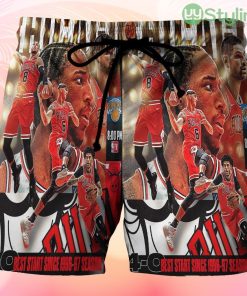 Chicago Bulls Players p3 Beach Hawaiian Shorts For Men Trending Summer Product Photo 1