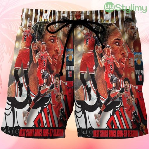 Chicago Bulls Players p3 Beach Hawaiian Shorts For Men Trending Summer Product Photo 1