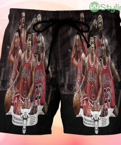 Chicago Bulls Players v21 Beach Hawaiian Shorts For Men Trending Summer Product Photo 1