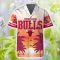 Chicago Bulls Summer Hawaii Team Shirt Pattern Sunset Tropical Hawaiian Shirts And Beach Shorts Product Photo 2