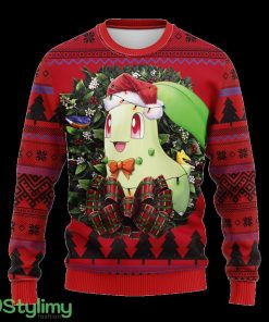 Chikorita Pokemon Mc Ugly Christmas Sweater Thanksgiving Gift For Men And Women 3D Printed Product Photo 1