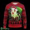 Chikorita Pokemon Noel Mc Ugly Christmas Sweater Thanksgiving Gift For Men And Women 3D Printed Product Photo 2