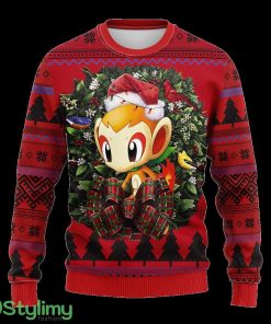 Chimchar Pokemon Noel Mc Ugly Christmas Sweater Thanksgiving Gift For Men And Women 3D Printed Product Photo 1