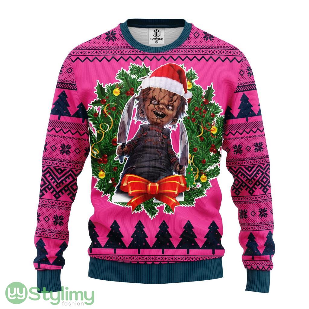 Chucky Doll Ugly Christmas Sweater For Men And Women 3D Printed 4 Chucky Doll Ugly Christmas Sweater For Men And Women 3D Printed Product Photo 1