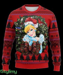 Cinderela Princess Noel Mc Ugly Christmas Sweater Thanksgiving Gift For Men And Women 3D Printed Product Photo 1