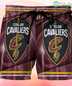 Cleveland Cavaliers Logo4 Beach Hawaiian Shorts For Men Trending Summer Product Photo 1