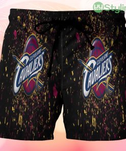 Cleveland Cavaliers Logo5 Beach Hawaiian Shorts For Men Trending Summer Product Photo 1