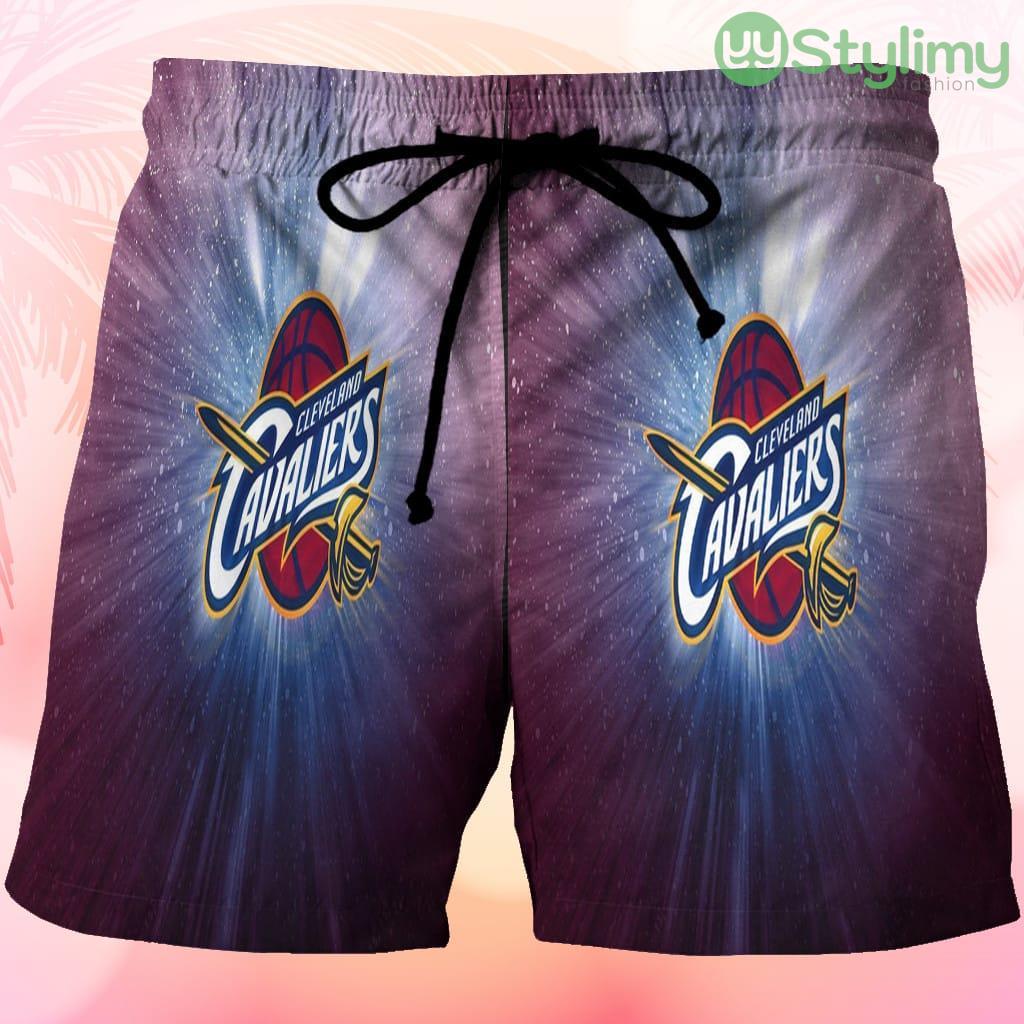 Cleveland Cavaliers Logo7 Beach Hawaiian Shorts For Men Trending Summer 3 Cleveland Cavaliers Logo7 Beach Hawaiian Shorts For Men Trending Summer Product Photo 1