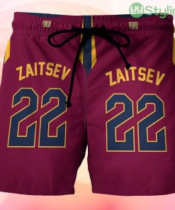 Cleveland Cavaliers Zaitsev 22 Beach Hawaiian Shorts For Men Trending Summer Product Photo 1