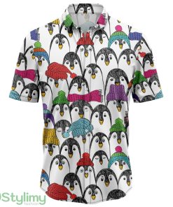Colorful Penguin Aloha Hawaiian Shirt Beach Summer Gift Product Photo 1