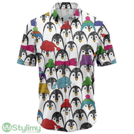 Colorful Penguin Aloha Hawaiian Shirt Beach Summer Gift Product Photo 1