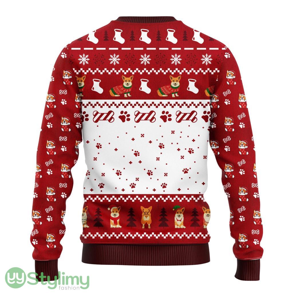 Corgi Noel Cute Ugly Christmas Sweater For Men And Women 3D Printed 2 Corgi Noel Cute Ugly Christmas Sweater For Men And Women 3D Printed Product Photo 2