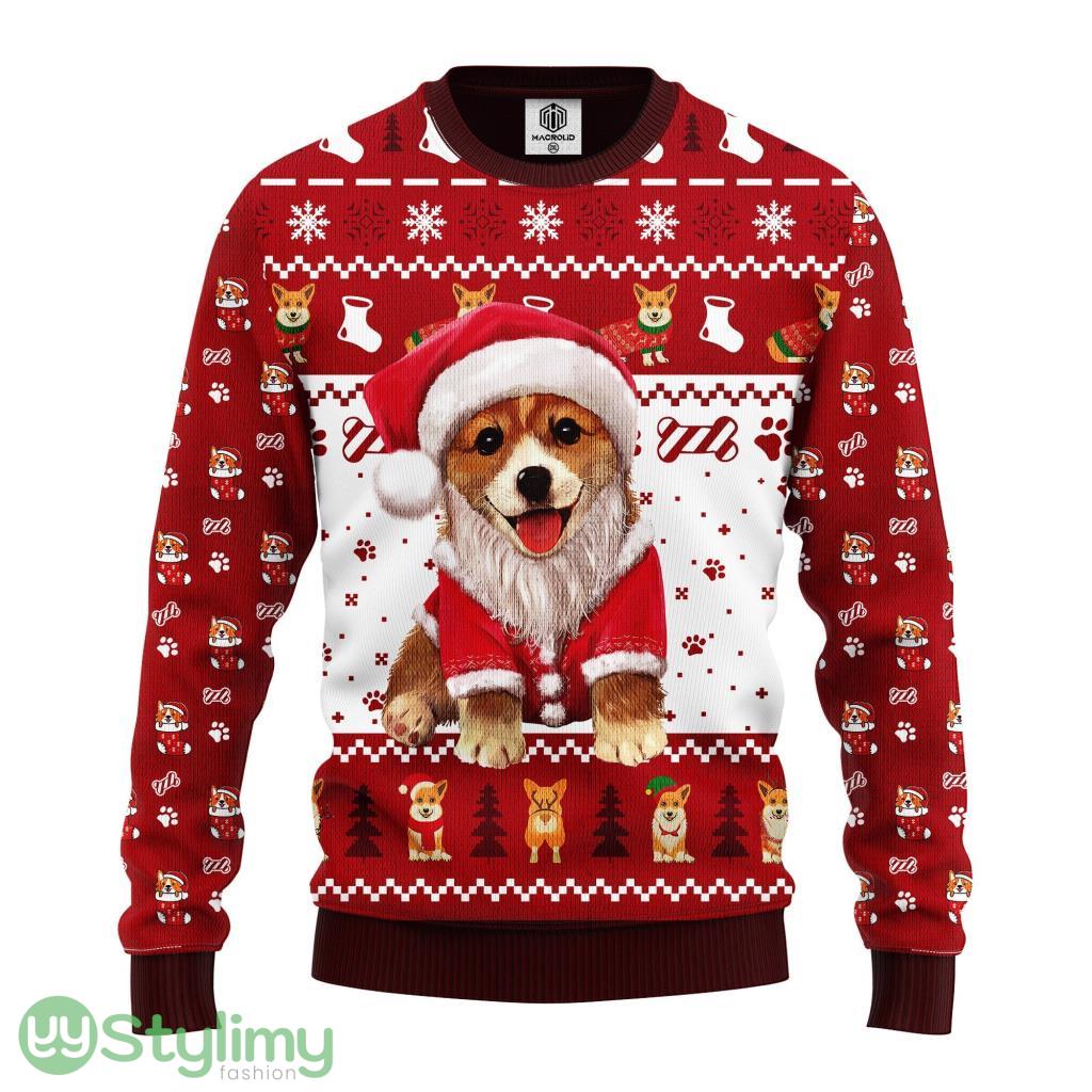 Corgi Noel Cute Ugly Christmas Sweater For Men And Women 3D Printed 4 Corgi Noel Cute Ugly Christmas Sweater For Men And Women 3D Printed Product Photo 1