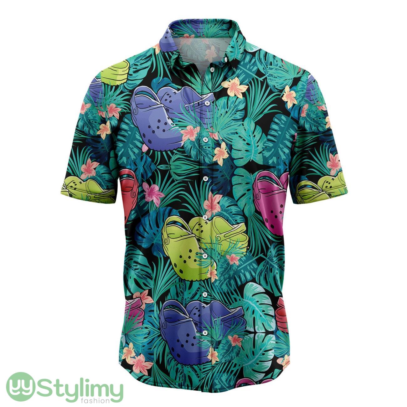 Crocs Shoes Tropical 3D Hawaiian Shirt Summer Vacation Gift 2 Crocs Shoes Tropical 3D Hawaiian Shirt Summer Vacation Gift Product Photo 1